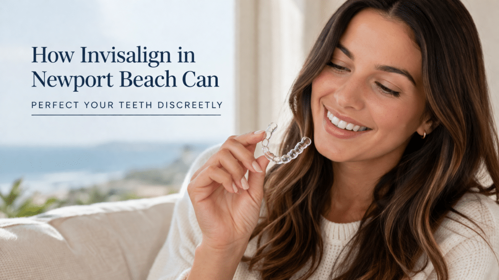 Invisalign smile transformation in Newport Beach