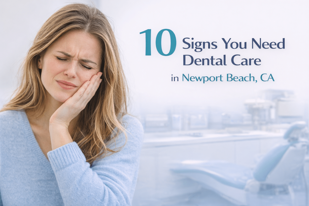 Signs you need dental care